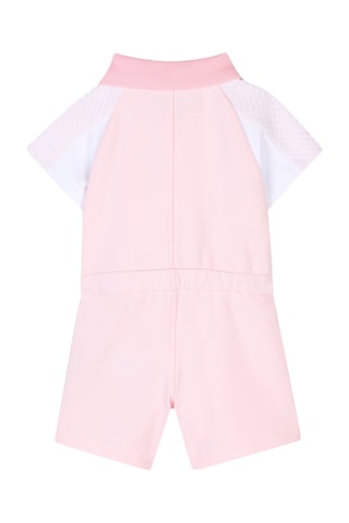 Combishort en coton biologique - Rose poudré - Boss