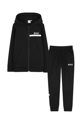 Sudadera y pantalón de chándal - Negro