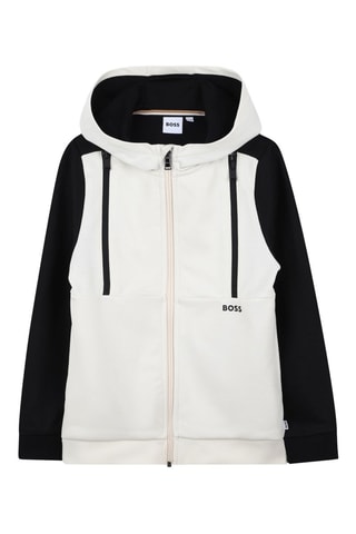 Sweat à capuche et short - Noir - Boss