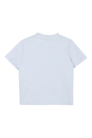 T-shirt et short en coton biologique - Ciel - Boss