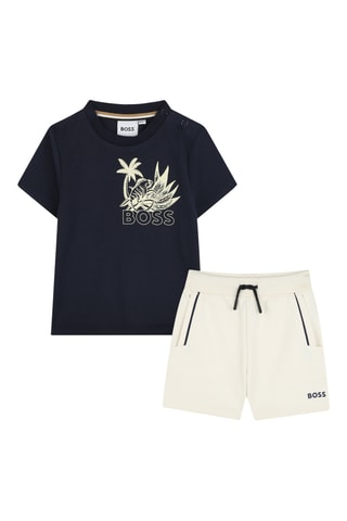 T-shirt et short - Beige - Boss