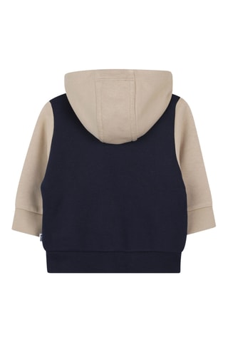 Sweat à capuche et jogging - Bleu marine et beige - Boss