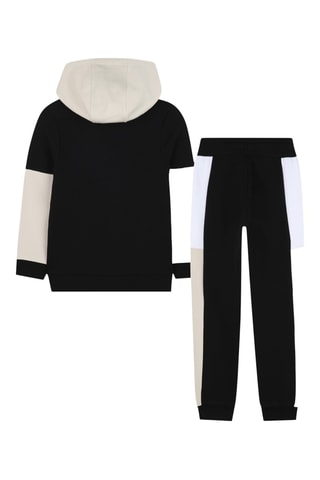 Sweat zippé à capuche et jogging Boss - Noir