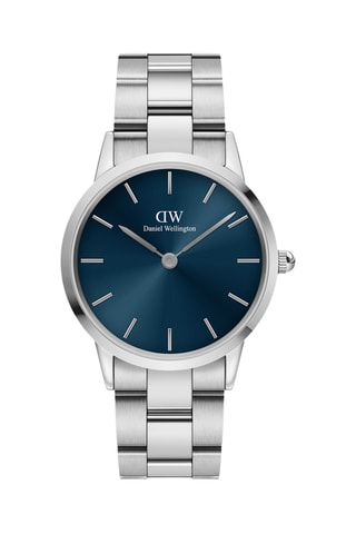 Stalen Quartz Horloge - Zilverkleurig