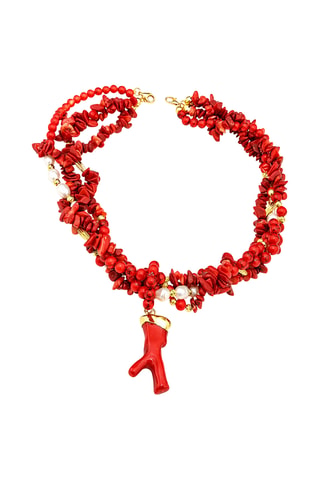 Collier - Perles de corail