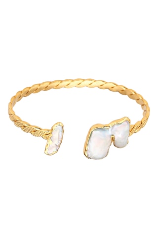 Bracciale bangle - Perle coltivate