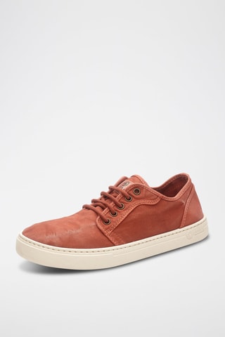Tennis en coton biologique Rouge brique - Orange