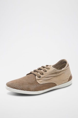 Tennis en coton biologique Beige - Beige