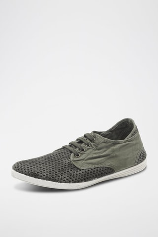 Tennis en coton biologique Beige - Kaki
