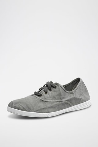 Tennis en coton biologique Gris foncé - Gris