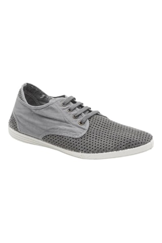Tennis en coton biologique Beige - Gris