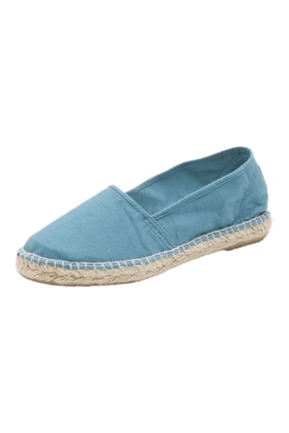 Espadrillas in cotone bio Fucsia - Blu scuro