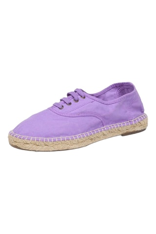 Tennis en coton biologique Vieux rose  - Violet