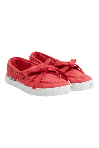 Chaussures bateau - Rouge