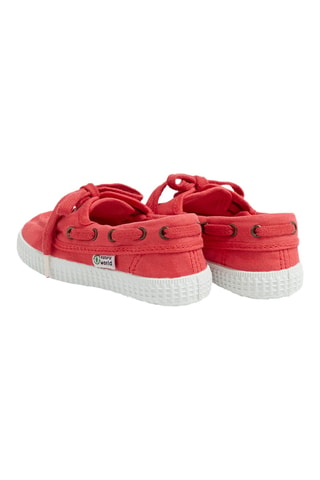 Chaussures bateau - Rouge