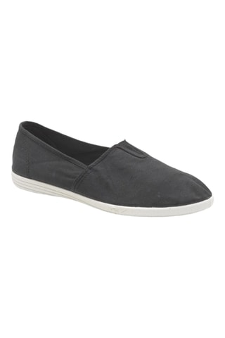 Slip-on en coton biologique Bleu clair - Bleu marine