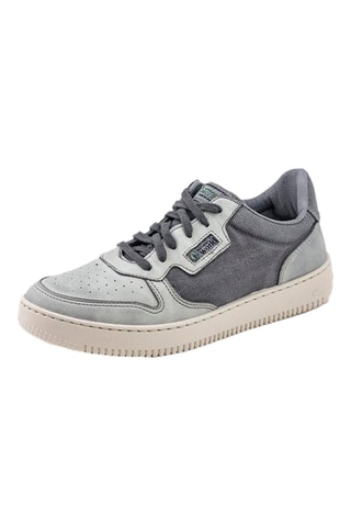 Sneakers in pelle nappa - Grigio