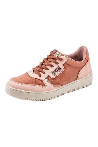 Sneakers in pelle nappa - Arancione