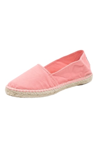 Espadrillas in cotone bio Fucsia - Corallo
