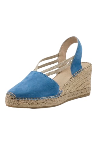 Espadrillas con zeppa - Bianco