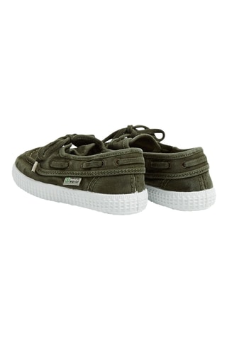 Chaussures bateau - Kaki