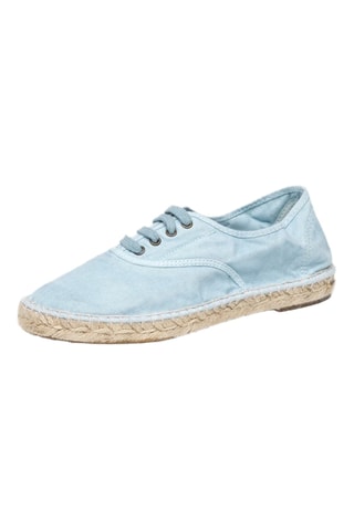 Espadrillas in cotone bio Rosa - Blu