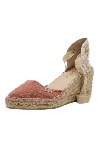 Espadrillas con zeppa - Arancione