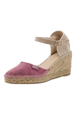 Espadrillas con zeppa - Rosa