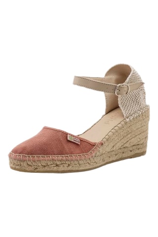 Espadrillas con zeppa - Arancione
