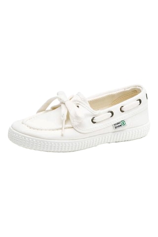 Chaussures bateau - Blanc