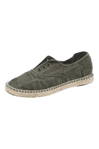 Espadrillas in cotone bio Rosa - Kaki