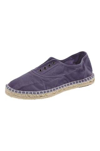 Espadrillas in cotone bio Rosa - Viola