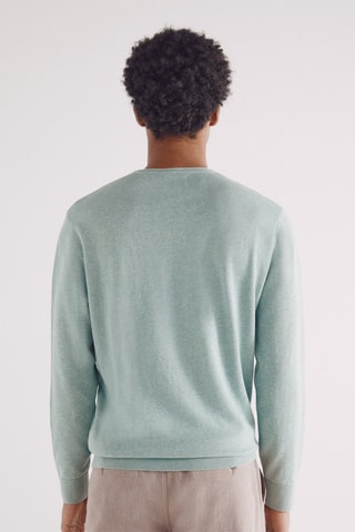 Maglia - Verde melange