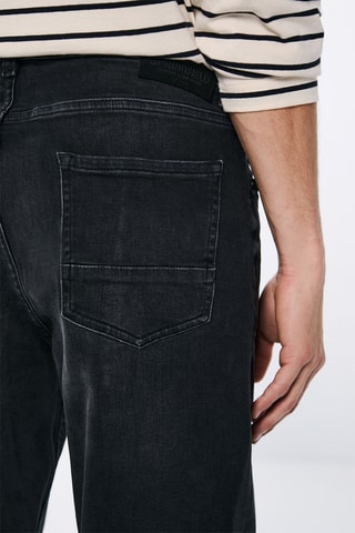 Jeans straight - Grigio scuro