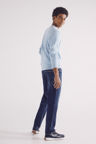 Jeans straight - Blu scuro