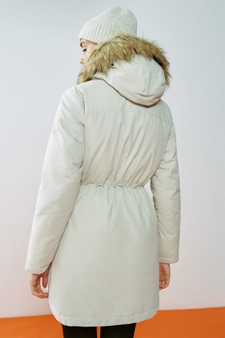 Parka con cappuccio - Verde