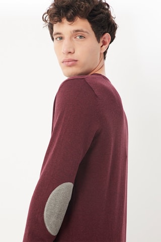 T-shirt - Bordeaux melange