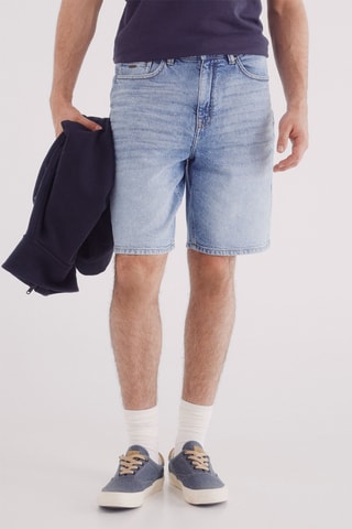 Bermuda in jeans - Azzurro