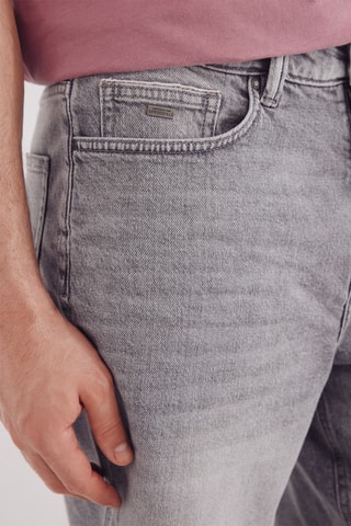 Bermuda in jeans - Grigio chiaro