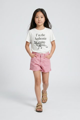 Shorts in jeans - Rosa antico