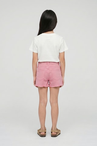 Shorts in jeans - Rosa antico