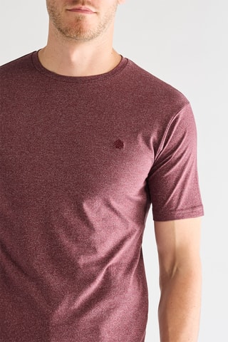 T-shirt - Bordeaux melange