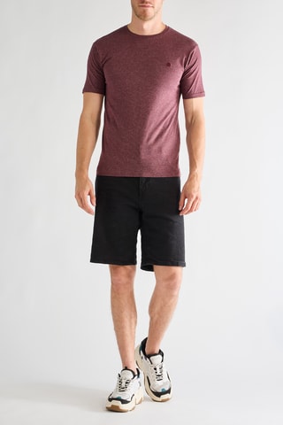 T-shirt - Bordeaux melange