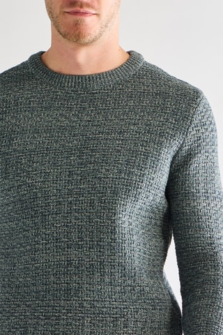 Maglia - Verde melange