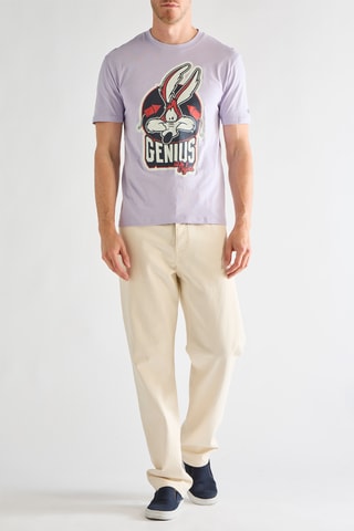 T-shirt Genius Looney Tunes - Malva