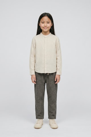 Camicia in lino - Ecrù