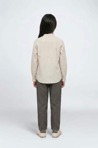 Camicia in lino - Ecrù