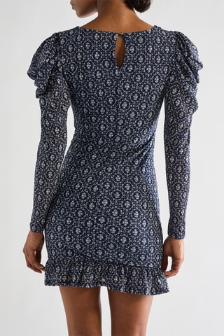 Abito taglio dritto - Navy