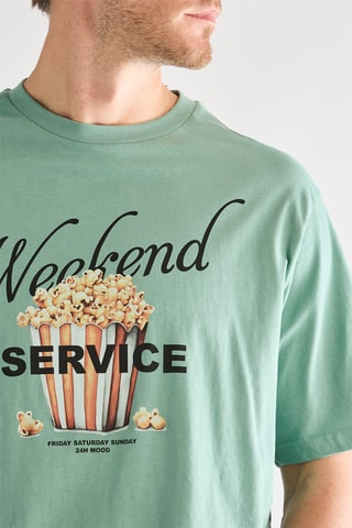 T-shirt - Verde acqua