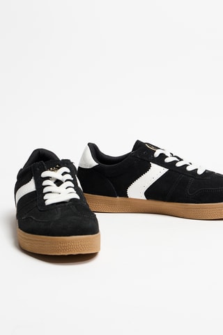 Sneakers in pelle - Nero